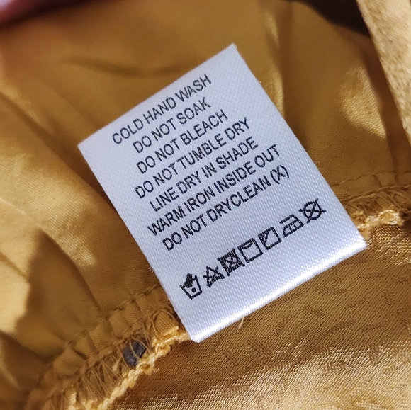 L'Acedemie Mustard Yellow Sleeveless Dress - Picture 4 of 6